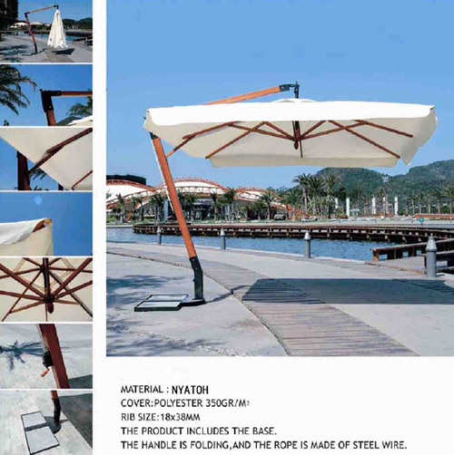  Wooden Hanging Umbrella (Wooden Hanging Umbrella)