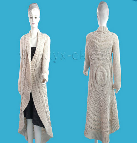  Ladies` Crochet Coat (Crochet Ladies `Coat)