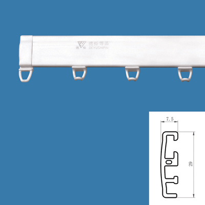 Non-Noise Curved Plastic Curtain Track (Non-Noise Curved Plastic Curtain Track)