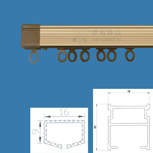  Non-Noise Plastic and Alloy Aluminium Track Combo (Bruit non en plastique et en alliages d`aluminium Track Combo)