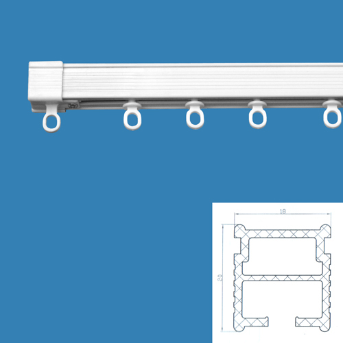 Non-Noise Plastic Curtain Track (Non-Noise Plastic Curtain Track)