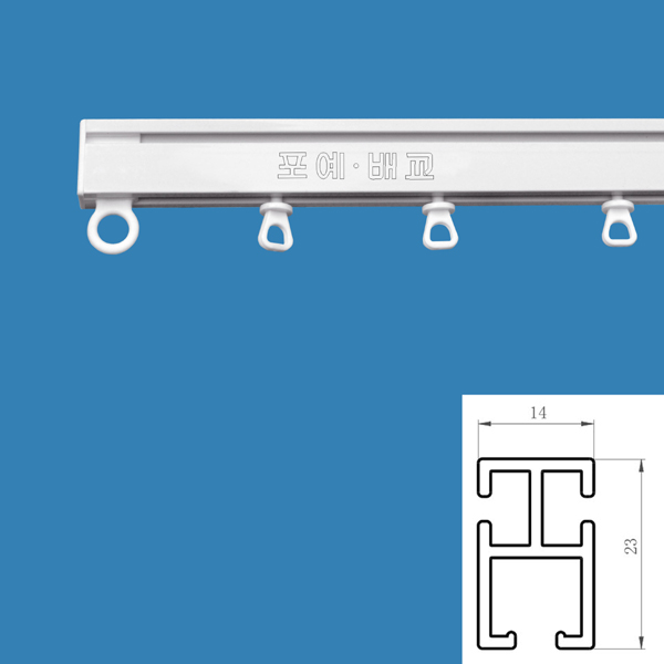 Non-Noise Plastic Curtain Track (Non-Noise Plastic Curtain Track)