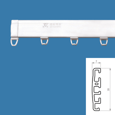 Non-Noise Curved Plastikvorhang Track (Non-Noise Curved Plastikvorhang Track)