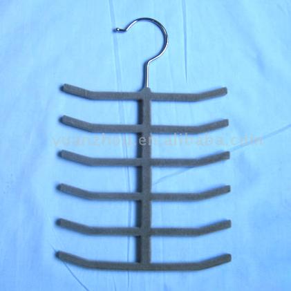  6-Bar Tie Hanger with Golden Hook ( 6-Bar Tie Hanger with Golden Hook)