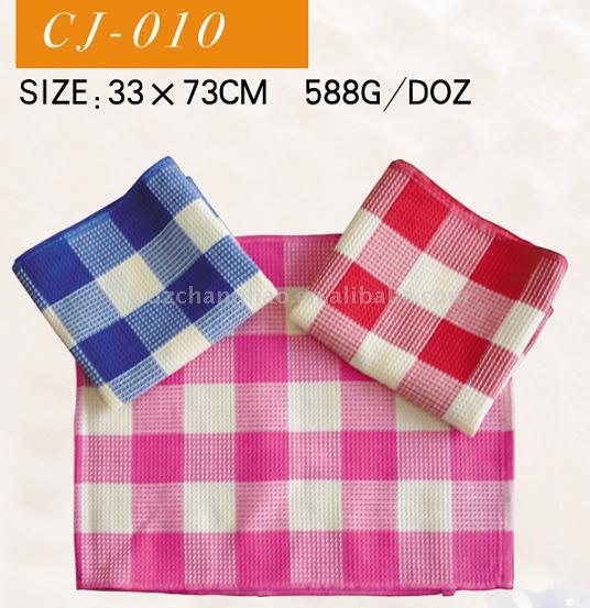  Woven Stripe Colorized Tea Towel (Woven Stripe colorisée Torchon)