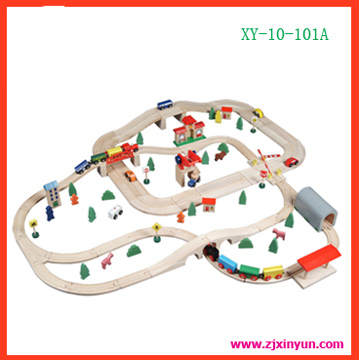  Wooden Train Set (Train en bois Set)