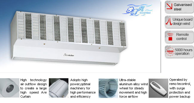  Industrial Series Air Curtain (Industrial Series Air Curtain)