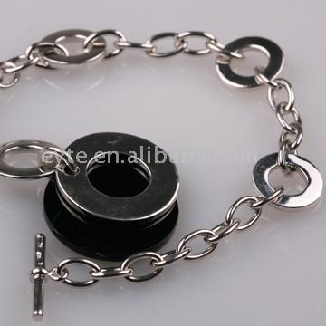  Silver Bracelet with Onyx (Silber Armband mit Onyx)