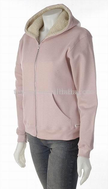  Ladies` Zipper Hood Sweatshirt ( Ladies` Zipper Hood Sweatshirt)