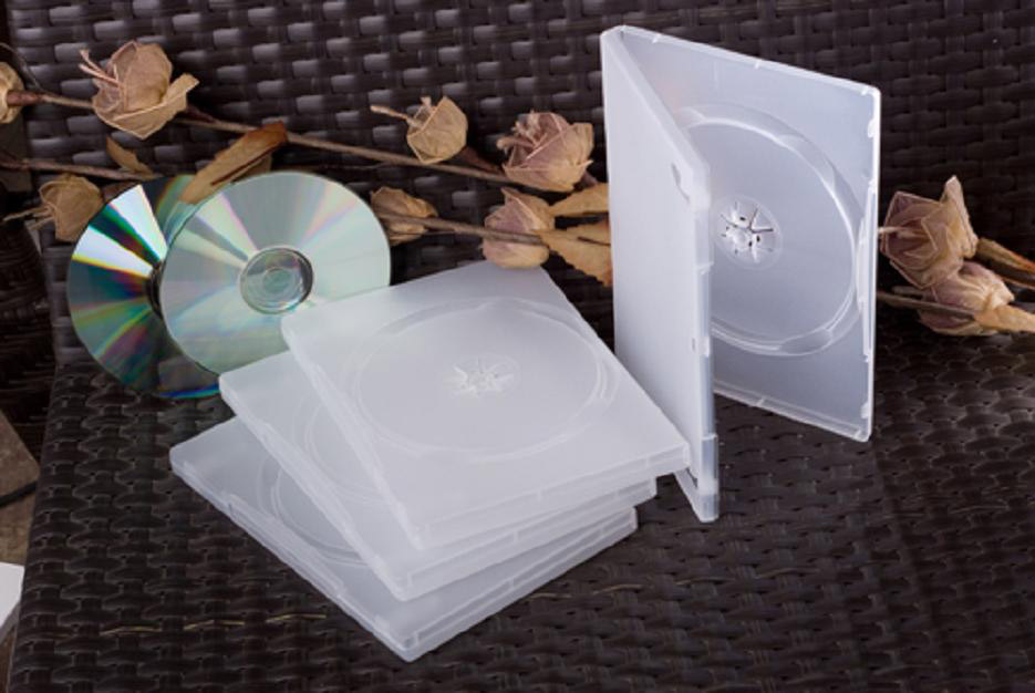  14mm DVD Case (Single, Semi-Clear, Matte Finish)