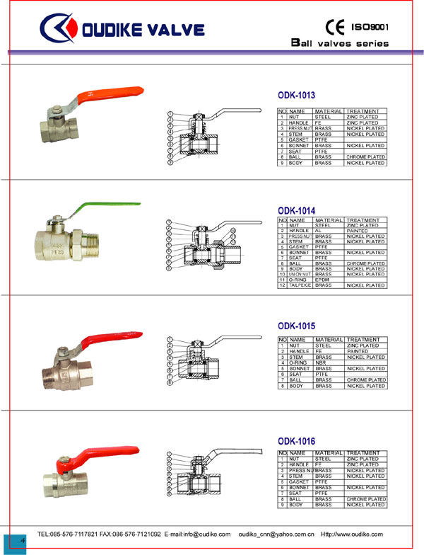  Brass Balve Valve ( Brass Balve Valve)