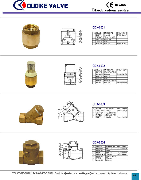  Check Valve ( Check Valve)