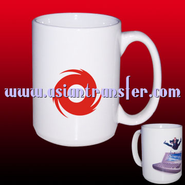  Large White Coated Mug ( Large White Coated Mug)