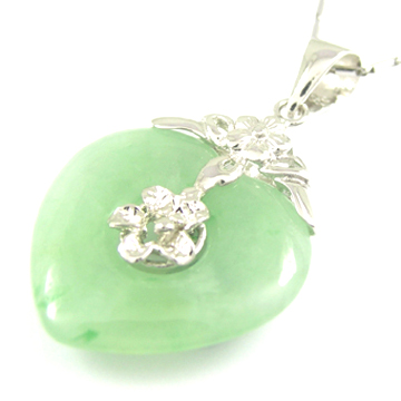  925 Sterling Silver Jade Pendant ( 925 Sterling Silver Jade Pendant)