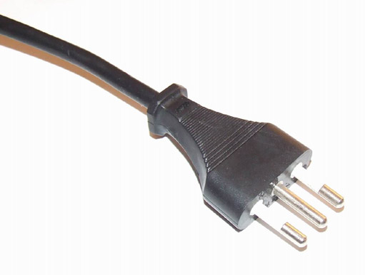  Italian Standard Power Cord (Итальянский стандартный шнур питания)