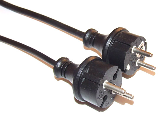  German Standard Power Cord (Немецкий стандартный шнур питания)