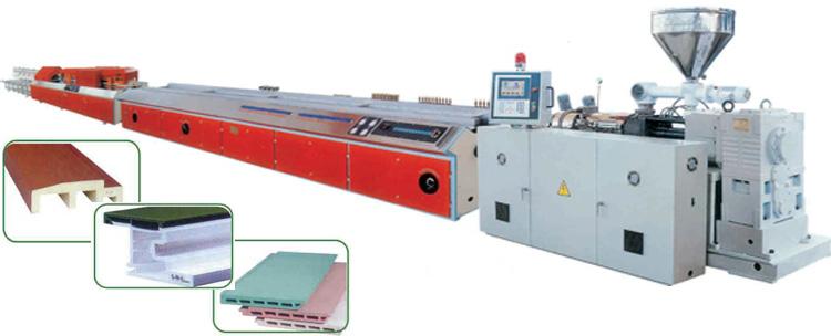 PVC-Profile Extrusion Line (PVC-Profile Extrusion Line)