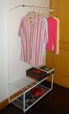  Clothes Rack with Two Layer (Вешалка для одежды с двухслойной)