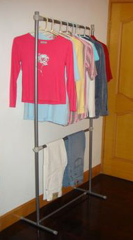  Clothes Rack with Two Extensions