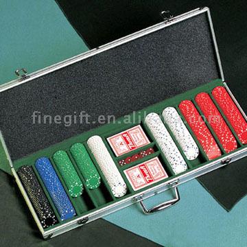  500pcs Chips of 11.50g with Aluminium Box (500pcs Chips de 11.50g avec Aluminium Case)