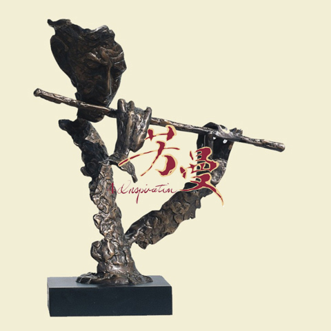  Cast Bronze Piper ( Cast Bronze Piper)