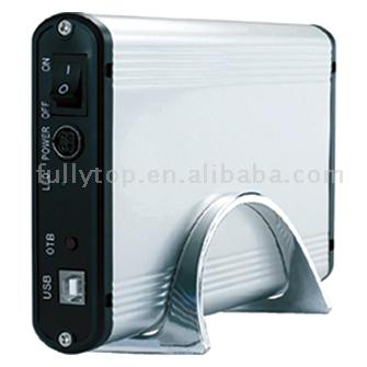  USB2.0 Aluminum HDD Enclosure with OTB Function ( USB2.0 Aluminum HDD Enclosure with OTB Function)