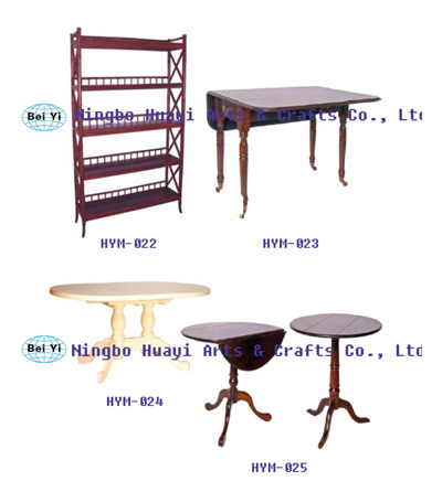  Wooden Furniture (Meubles en Bois)