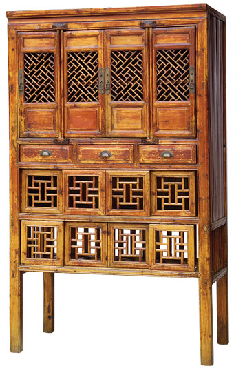  Chinese Antique Style Cabinet (Китайский античном стиле кабинета)