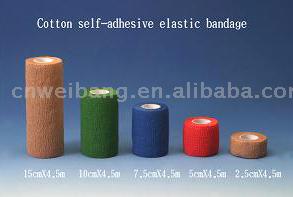  Cotton Self-Adhesive Elastic Bandage (Хлопок Самоклеющийся эластичный бинт)