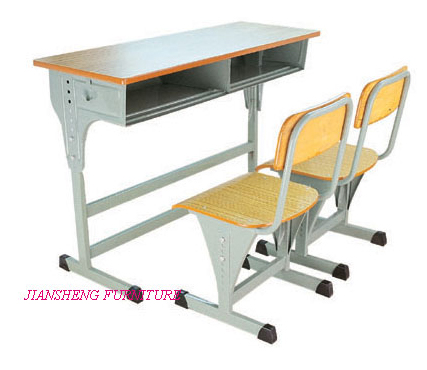  Student Double Desk & Chair ( Student Double Desk & Chair)