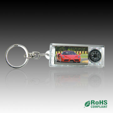  Solar Key Chain with Compass (Solar Key Chain avec boussole)