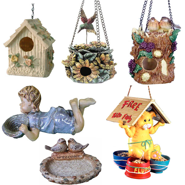  Polyresin Bird House ( Polyresin Bird House)