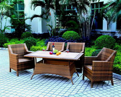  Resin Wicker Dining Set ( Resin Wicker Dining Set)