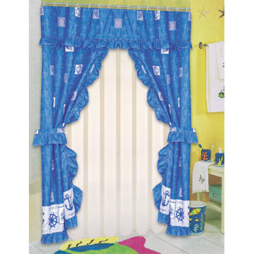  Polyester Shower Curtain (Полиэстер душевой занавес)