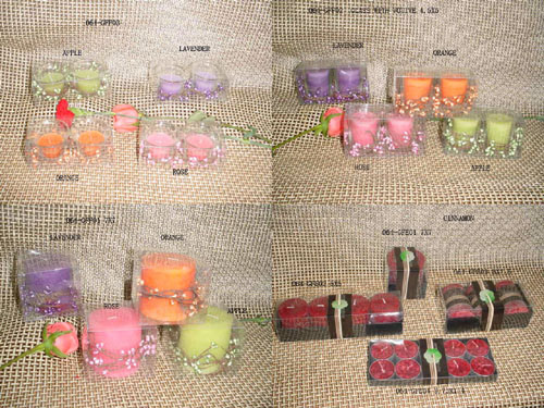  Decorative Candles (Bougies décoratives)