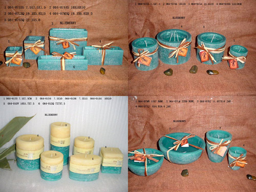  Decorative Candles (Bougies décoratives)