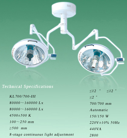  Cold Light Shadowless Operating Lamp (Холодный свет Shadowless операционный светильник)