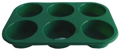 Silikon 6-Cup Muffin Pan (Silikon 6-Cup Muffin Pan)