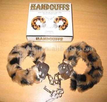 Metall-Handschellen mit Furry, Keys & Safety Locks (Metall-Handschellen mit Furry, Keys & Safety Locks)