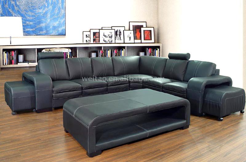  BS168C Leather Sofa (BS168C Leather Sofa)