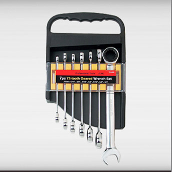  7pc Geared Wrench Set (7pc Редукторный торцевых ключей)