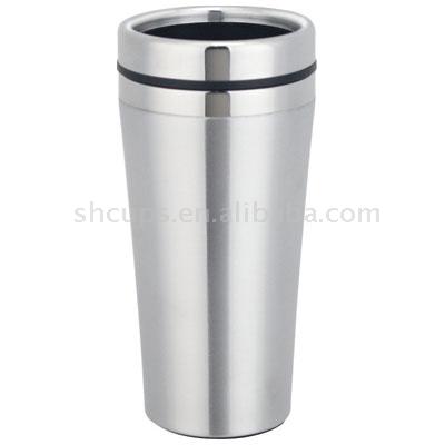  Double Stainless Steel Auto Mug (SH408A) (Double en acier inoxydable Auto Mug (SH408A))