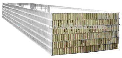  Self-Cleaning Sandwich Panel with Flameratardant Paper Honeycomb ( Self-Cleaning Sandwich Panel with Flameratardant Paper Honeycomb)