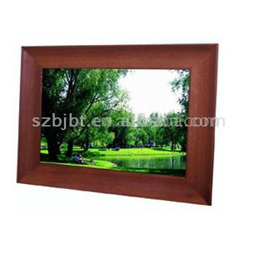  10.4" Digital Photo Frame with Wooden Frame (10,4 "Digital Photo Frame с деревянной рамой)