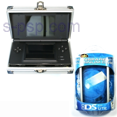  NDS Lite Transparent Aluminum Case (NDS Lite Transparent Aluminum Case)