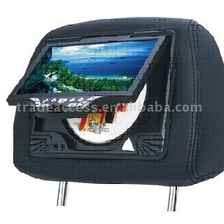  7" Headrest LCD Monitor with Slot-In DVD ( 7" Headrest LCD Monitor with Slot-In DVD)