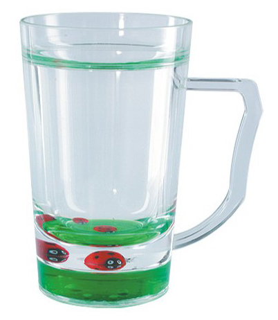 Acrylic Liquid Beer Cup mit neuem Floater Inside (Acrylic Liquid Beer Cup mit neuem Floater Inside)