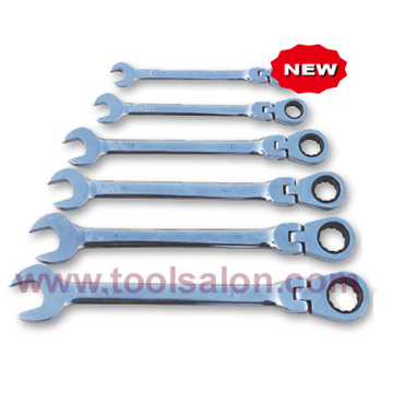  6pcs Flexible Gear Wrench (6pcs Гибкая Gear гайковерт)