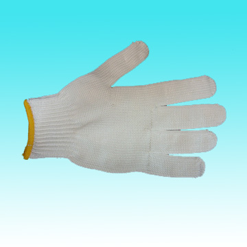  Cut Resistant PE Knitted Glove (Вырезать Устойчив ПЭ трикотажные перчатки)