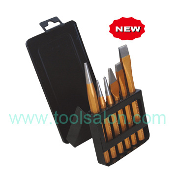  6pcs Punch and Chisel Set (6pcs Панч и буровое Установить)